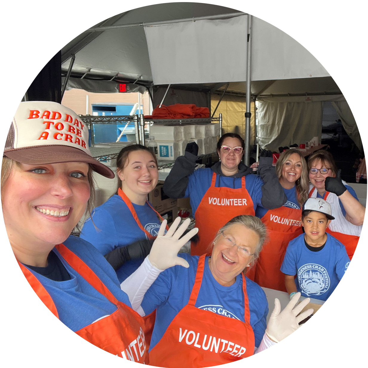 Crab Fest Volunteers
