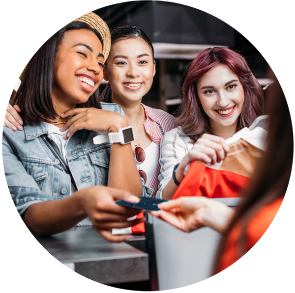 Young People Purchasing
