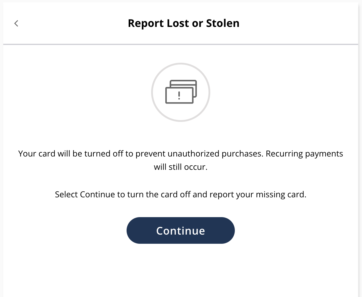 Report Card Lost or Stolen