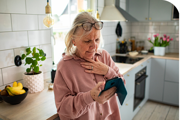 Concerned Woman